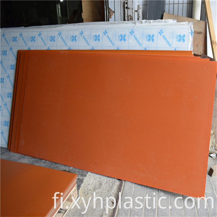 Orange Bakelite Block